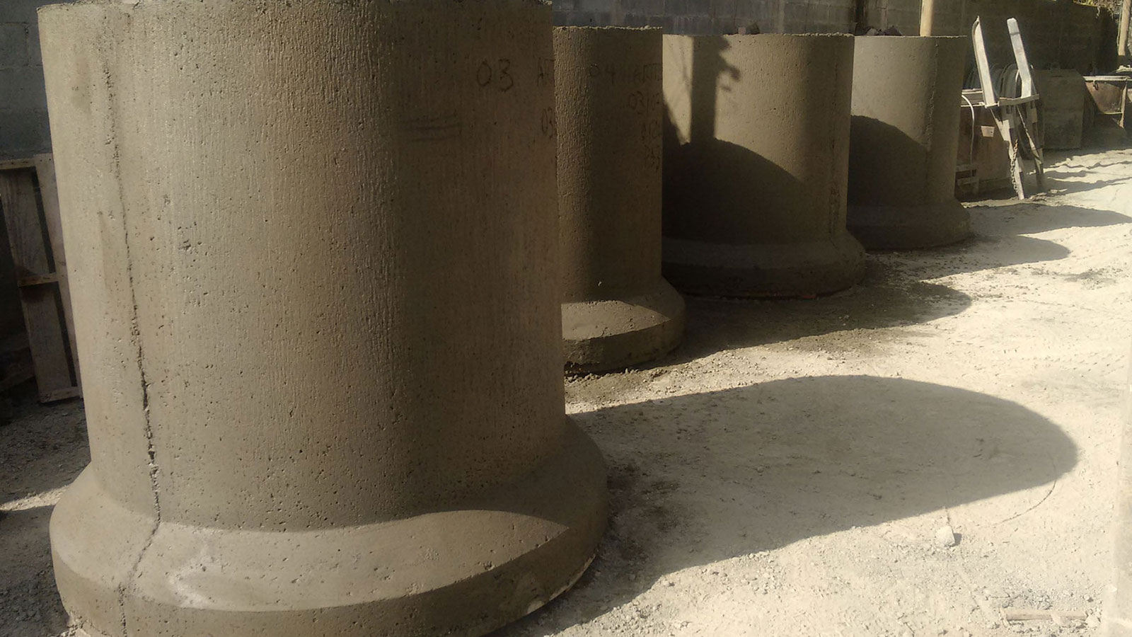 Tubo de concreto armado